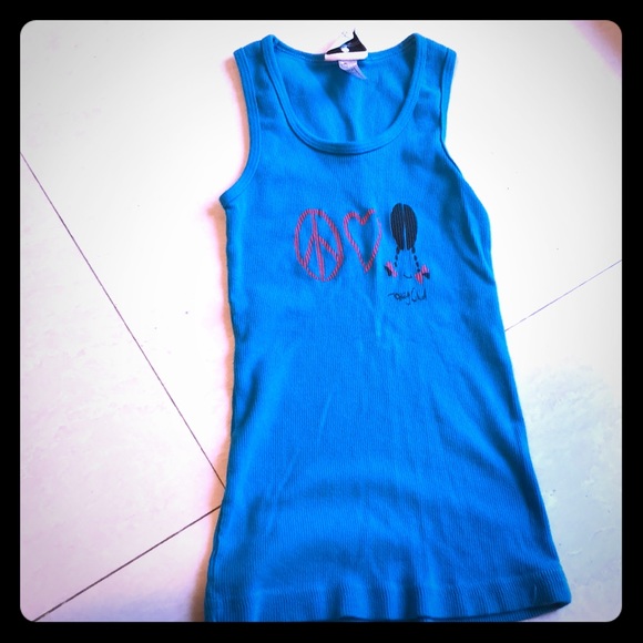 Honey Child Peace & Love tanktop. Sz 8. New. - Picture 2 of 6